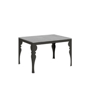 Tavolo allungabile 90x120/380 cm Paxon Evolution Cemento telaio Antracite