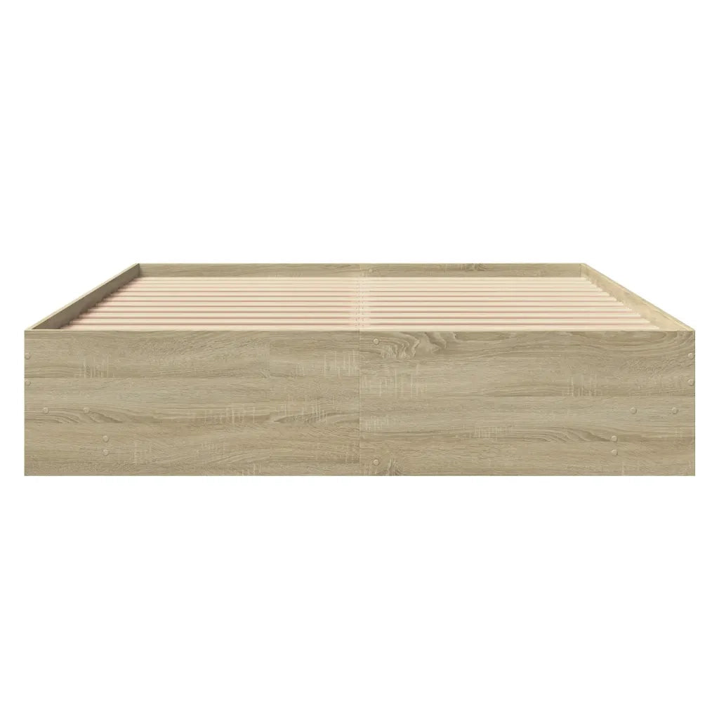 Giroletto senza Materasso Rovere Sonoma 150x200cm in Truciolato 3295648