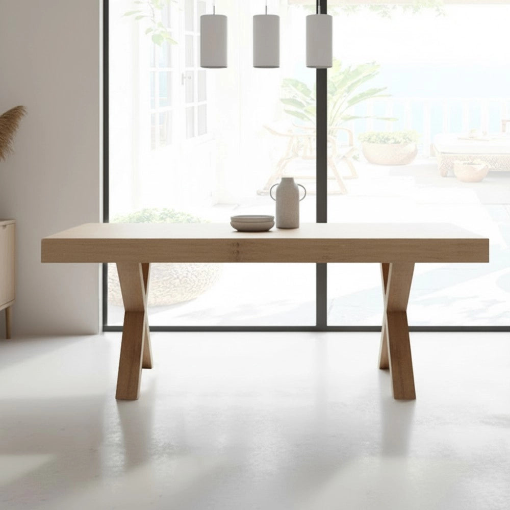 Tavolo allungabile Gondar 180x100 colore olmo