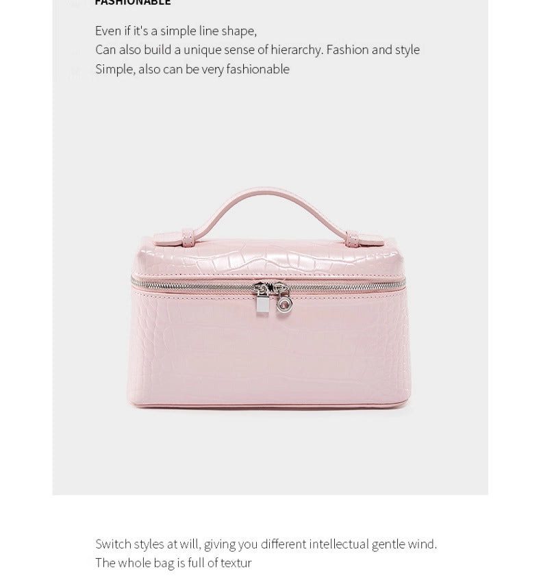 Borsa a tracolla piccola da donna per cellulare, in vera pelle, mini borsa a mano a tracolla, rosa