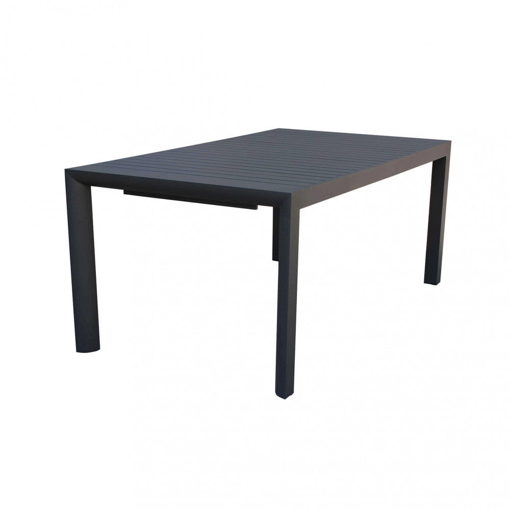 Tavolo Allungabile Houston 135/180x70x75h cm in Alluminio Antracite