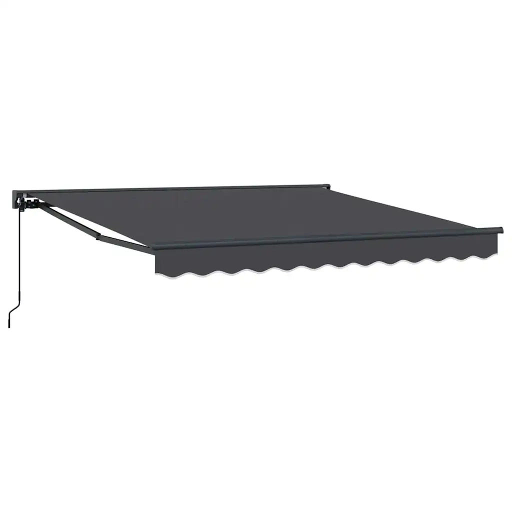 vidaXL Tenda Retrattile Antracite 300x250 cm Tessuto