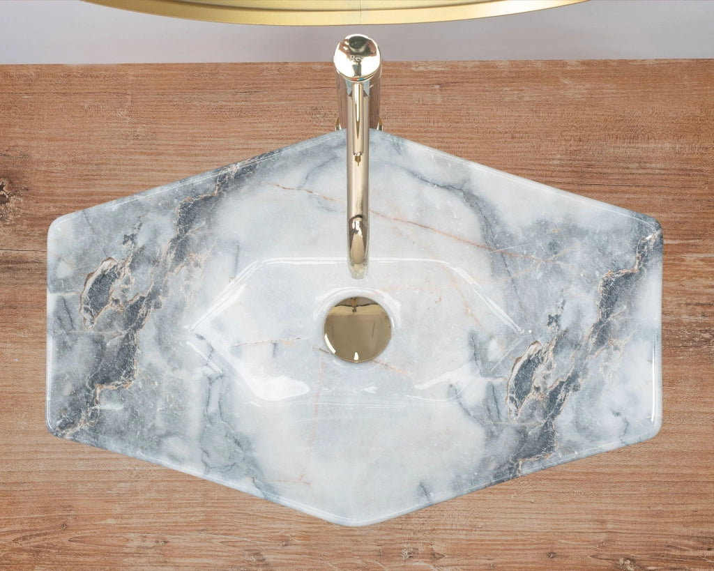 Lavabo Da Appoggio Rea Vegas Granit