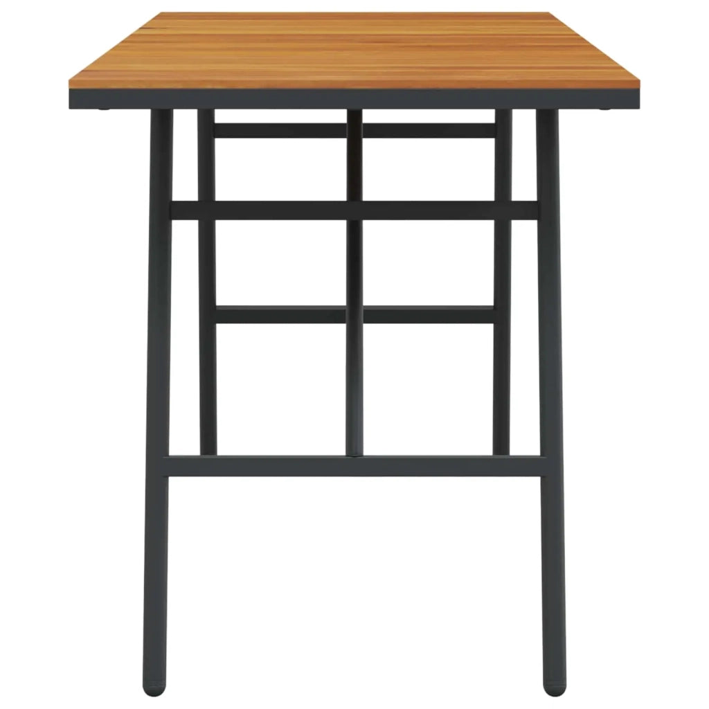 Tavolino da Giardino | Tavolo da pranzo Marrone 110 x 55 x 61,5 cm