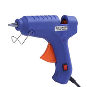 Mini Pistola Colla a Caldo 60W per Bricolage e Decorazione Compatta Blu Avizar