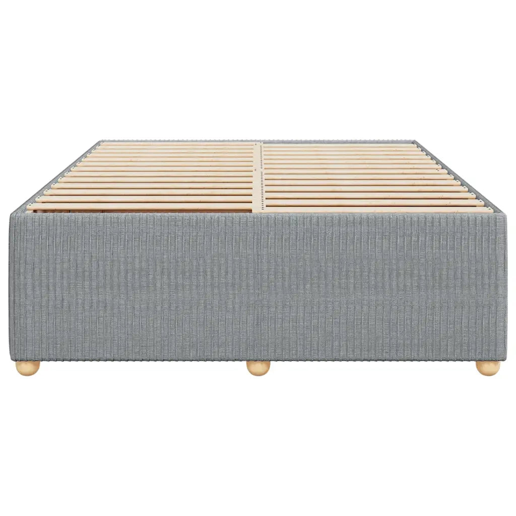 Giroletto senza Materasso Grigio Chiaro 140x200 cm Tessuto 3284942
