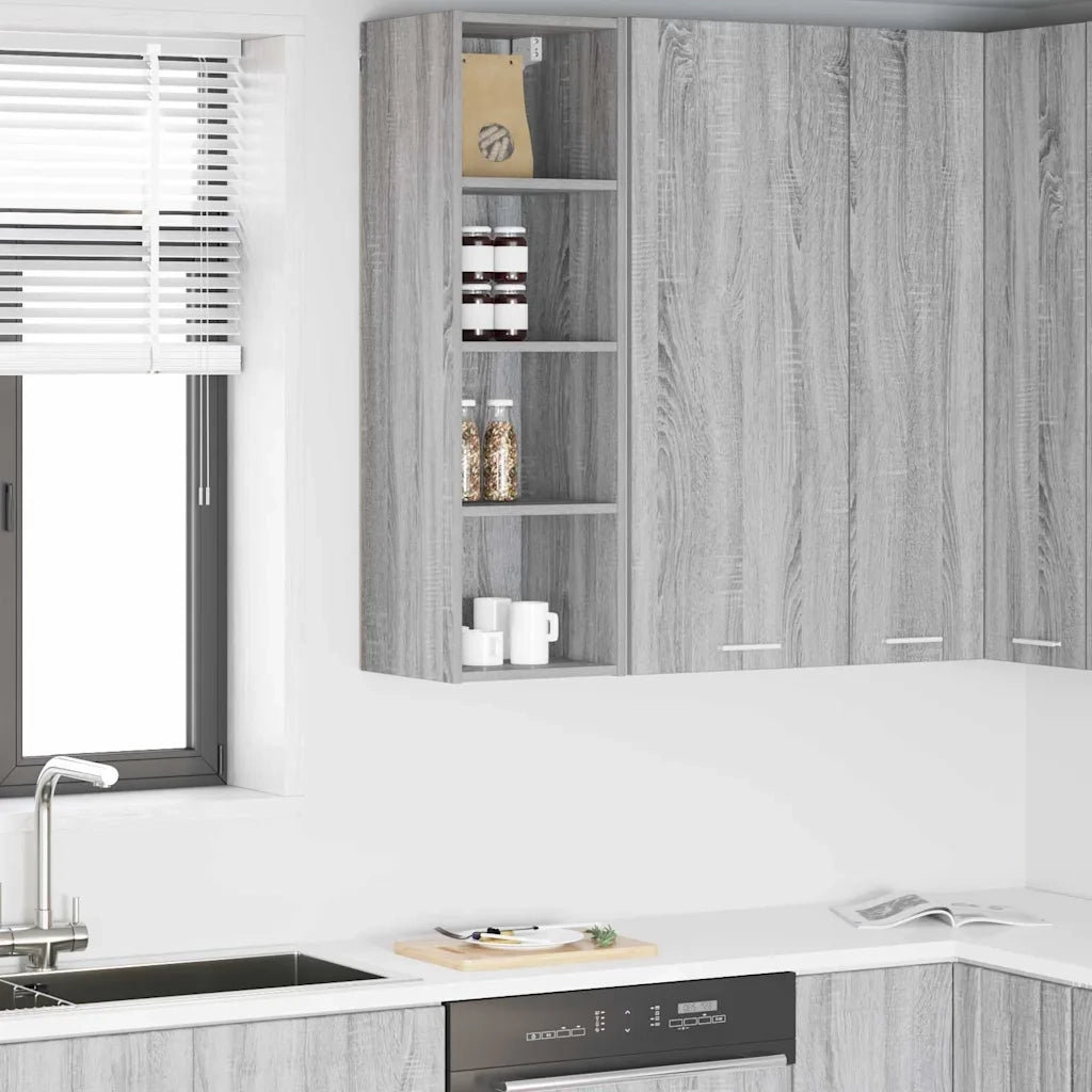 Armadio pensile Grigio Sonoma 30 x 29,5 x 100 cm 884463