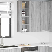 Armadio pensile Grigio Sonoma 30 x 29,5 x 100 cm 884463