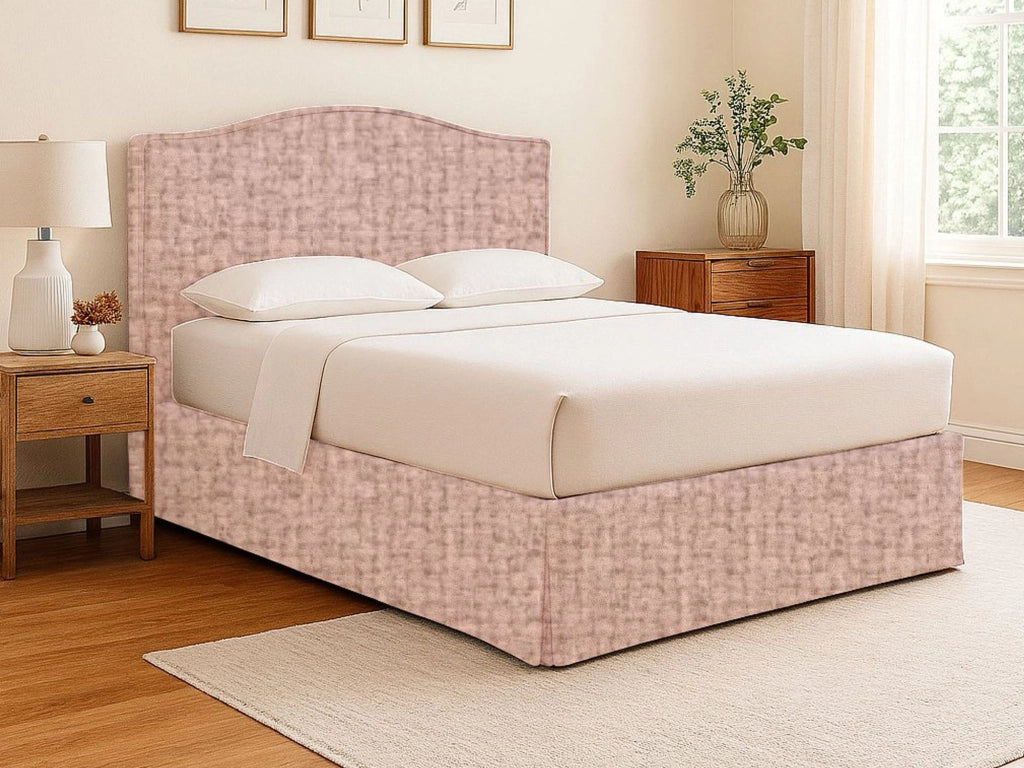 Batley, Letto Singolo Sfoderabile Made in Italy, Rosa