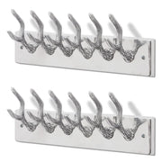 Ganci Appendiabiti 2 pz Argento in Alluminio CFW9014258