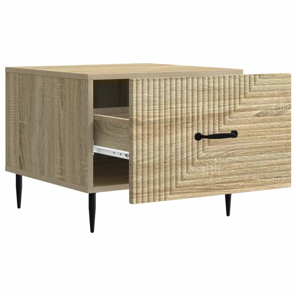 Tavolino da salotto con cassetto Rovere Sonoma 49 x 50 x 40 cm 894967