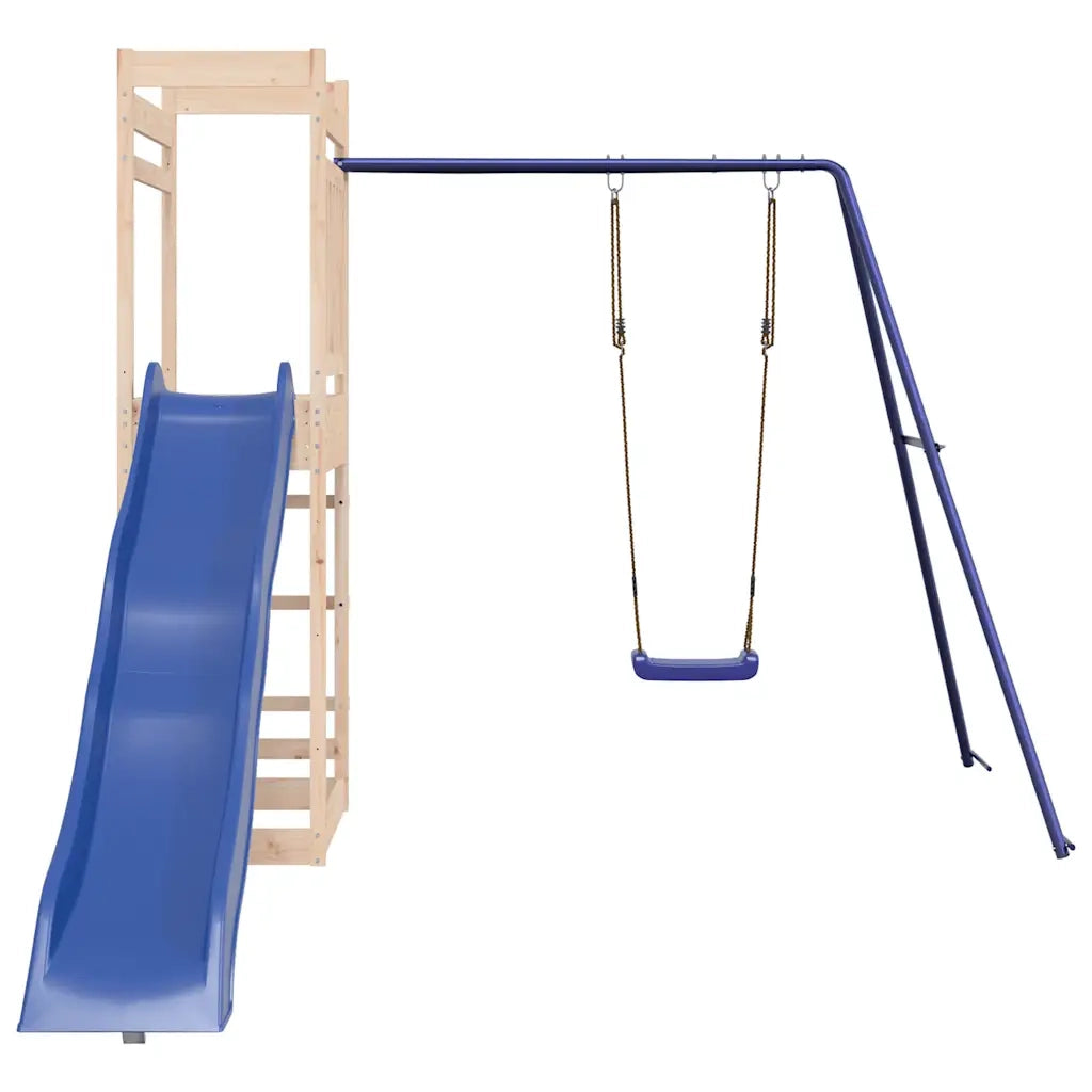 Set da Gioco da Esterno in Legno Massello di Pino 3157003