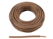 CAVO ELETTRICO UNIPOLARE ANTIFIAMMA MARRONE FS17- - 1x mmq.1,5 colore marrone - 100 mt