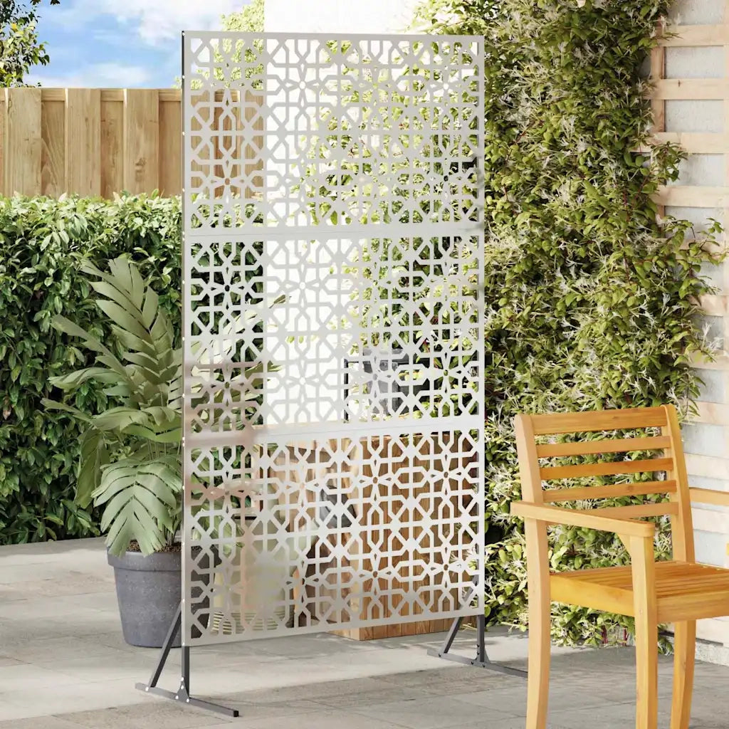 Schermo per Privacy Grigio 100 x 50 x 180 cm Acciaio CFW9533942