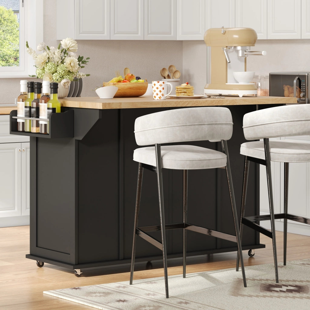 Mobile da cucina con cassetti ¨C Minimal ¨C Effetto legno, 120¡Á45¡Á87cm