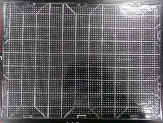 Piastra di applicazione per strisce adesive 36 x 26,5 cm - Set di applicatori per strisce adesive Midi 5 mm - Applicatori per strisce adesive grandi - Diversi modelli - Compatibile con tutti gli applicatori per strisce adesive Midi.