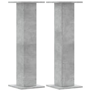 Portavasi mobili per fiori set da 2 legno ingegnerizzato grigio 02_0045327