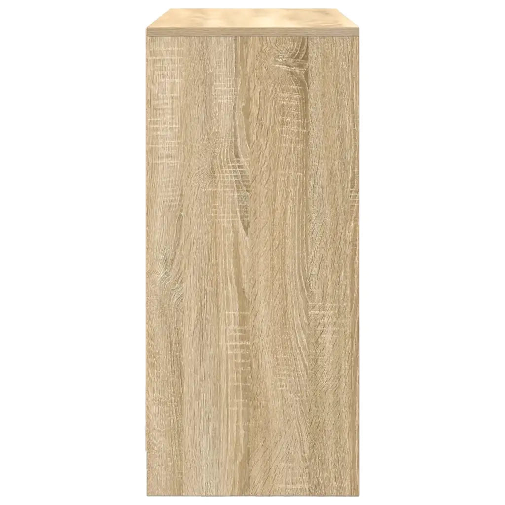 Credenza con Cassetti e Ante Rovere Sonoma 70,5x34x74,5 cm 861843
