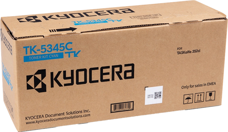KYOCERA TK-5345C cartuccia toner 1 pz Originale Ciano