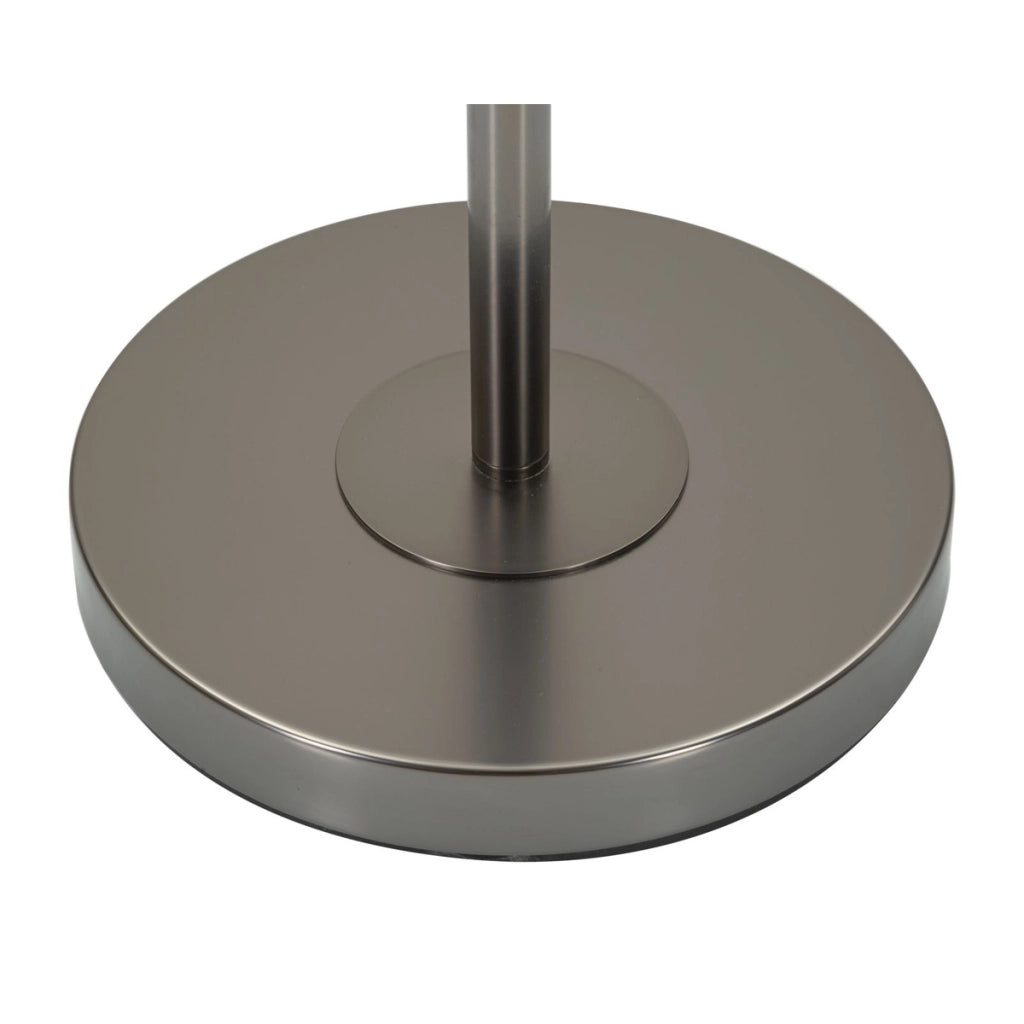 Lampada da Terra VKH216, Grigio, Metallo, 42,5x42,5x163 cm
