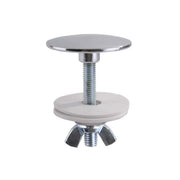 Tappo Copriforo Cromato Vite Lunga mm 49