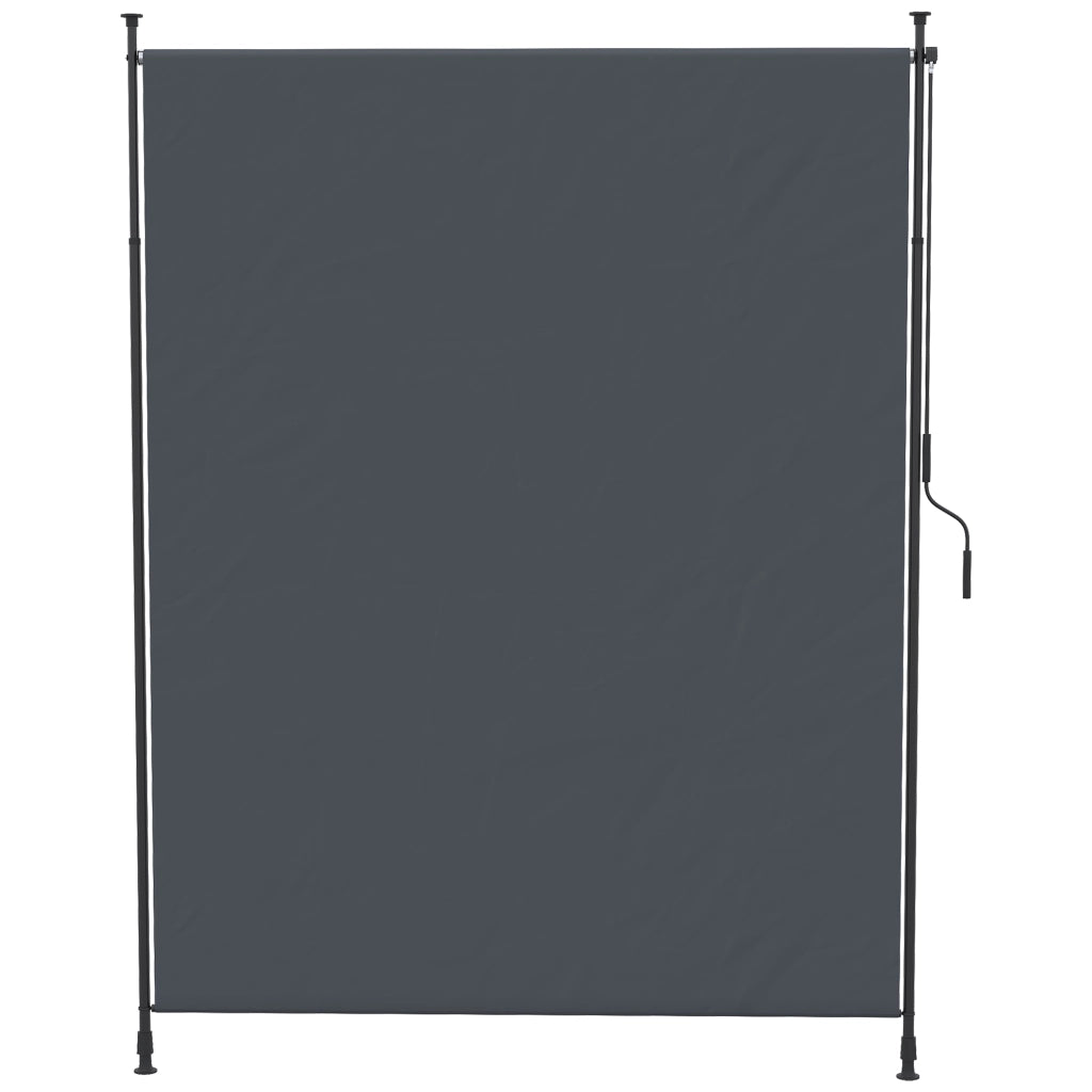Tenda da balcone scorrevole ¨C zephmum ¨C grigio alluminio 200x305 cm