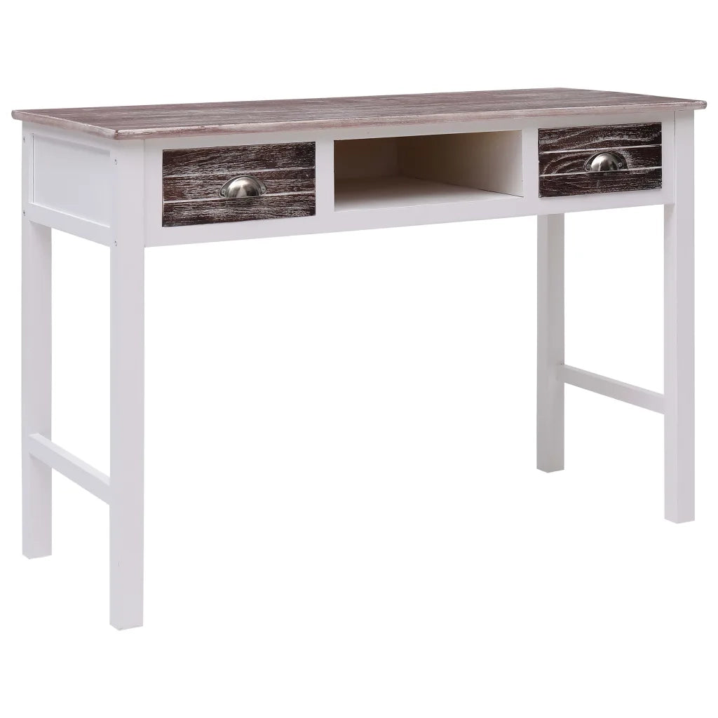 Scrivania Marrone 110x45x76 cm in Legno cod mxl 64502
