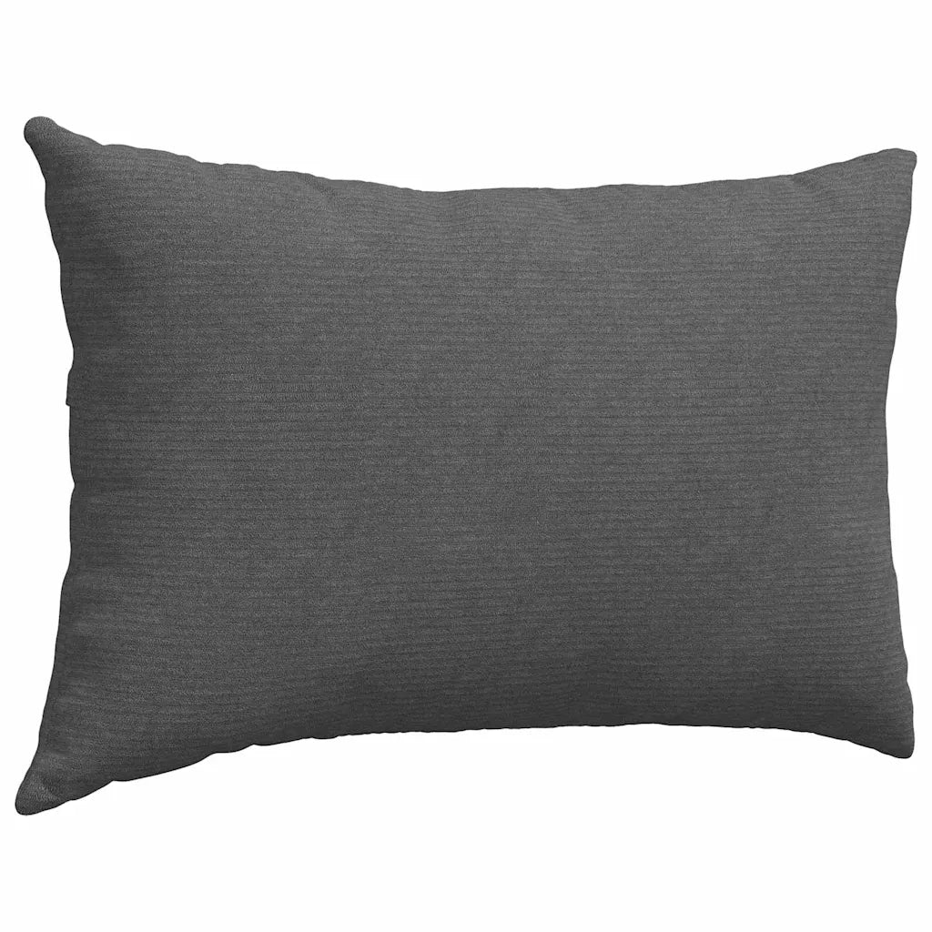 Cuscini da Divano 2 pcs Grigio scuro 60 x 40 cm