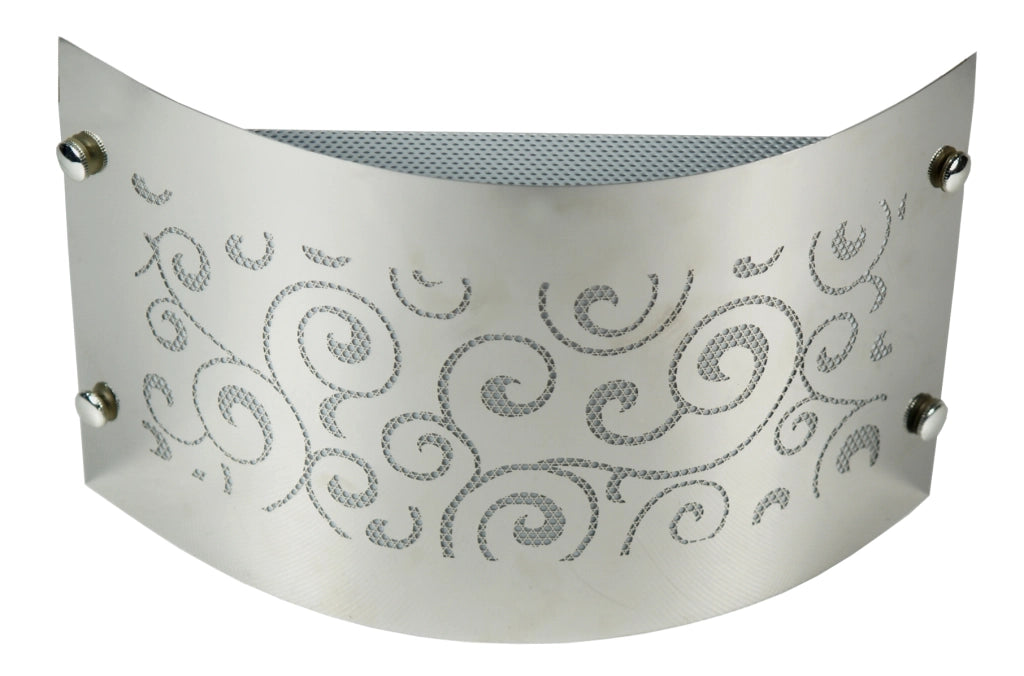 Applique Aluno 1 luce E14 cromo metallo Candellux