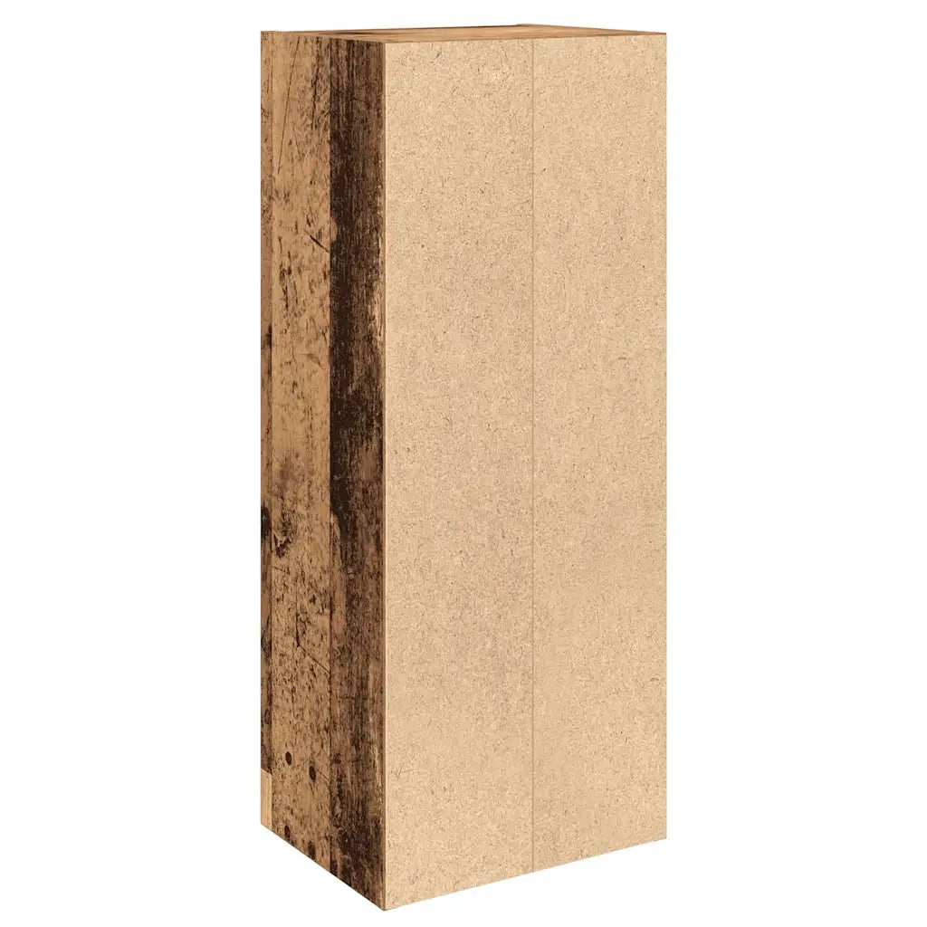 Libreria-Scaffale per Libri-Mobile di Stoccaggio Legno Vecchio 31x24x77 cm in Legno Multistrato
