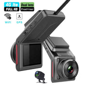 Dash Cam 4G Auto Anteriore e Posteriore K18 10MP 170° Visione Notturna Monitor Parcheggio