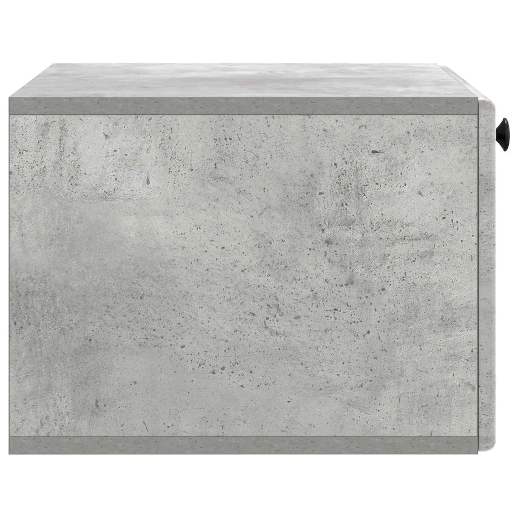 Mobile Porta TV da Muro 59,5 x 41 x 30 cm Grigio Cemento 899188