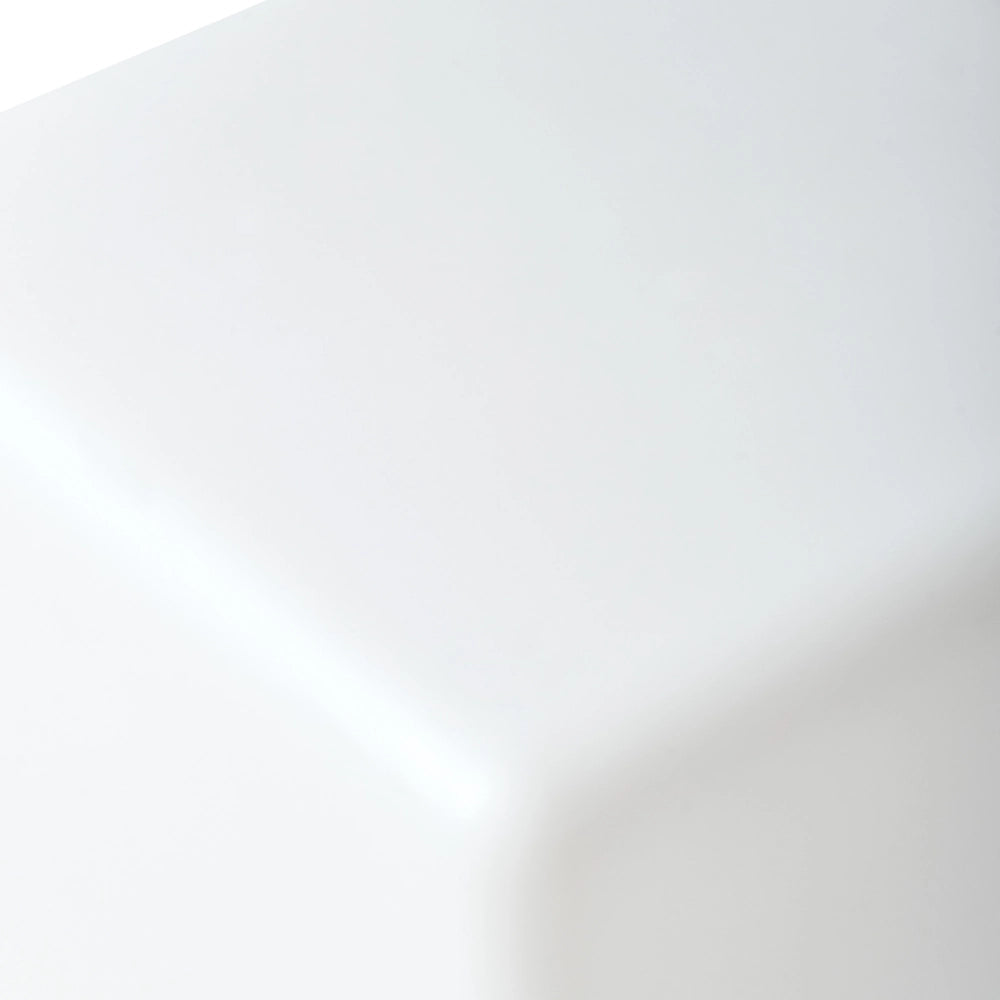 Lampada da terra a LED per esterni in materiale sintetico bianco impermeabile con telecomando bianco illuminazione da giardino