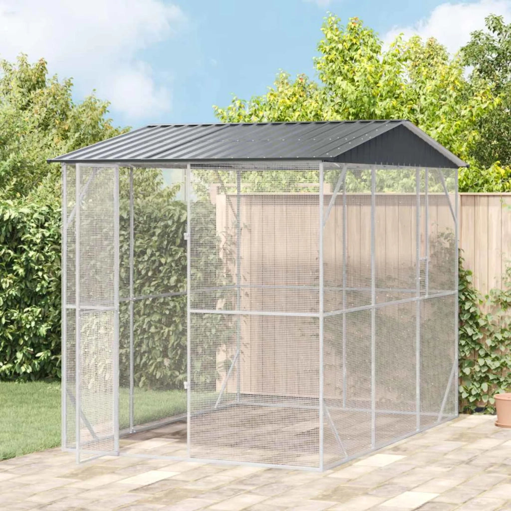 Gabbia per uccelli Antracite 227 x 310 x 247 cm Acciaio zincato 3325160