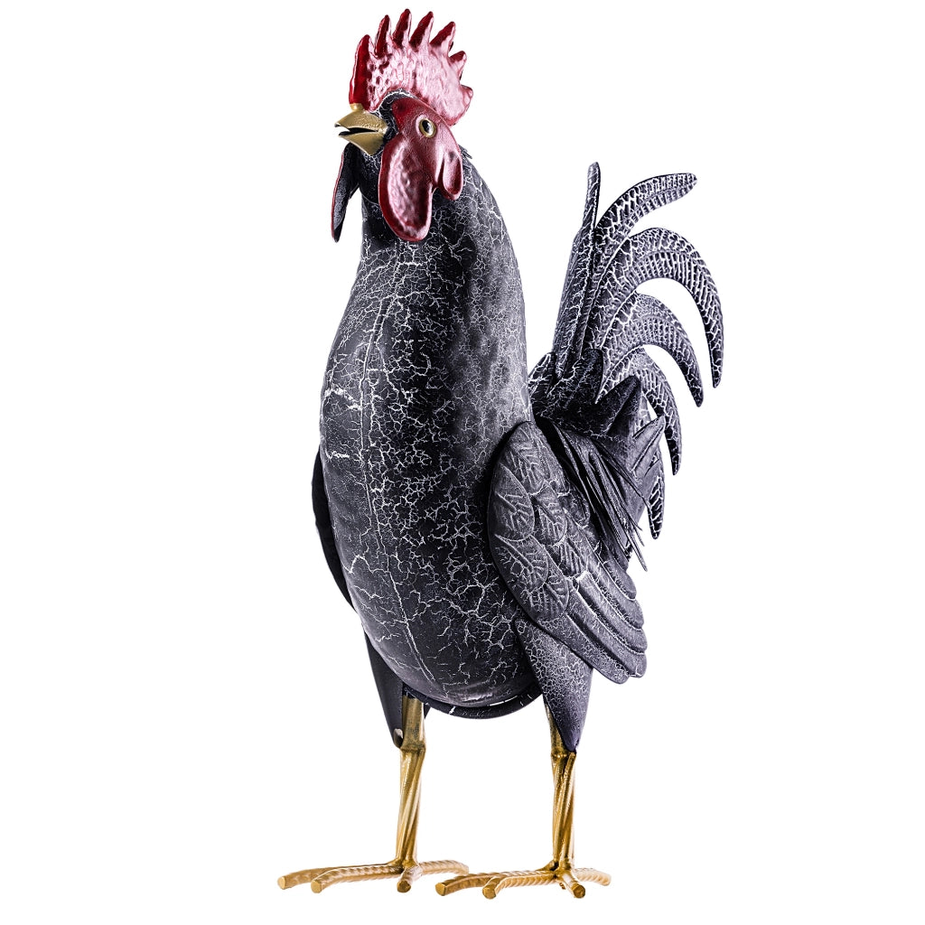 KADAX Stalowa figura ogrodowa kogut QX24339 K16046