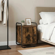 Armadio da Notte Rovere Fumo Legno ingegnerizzato 8007603