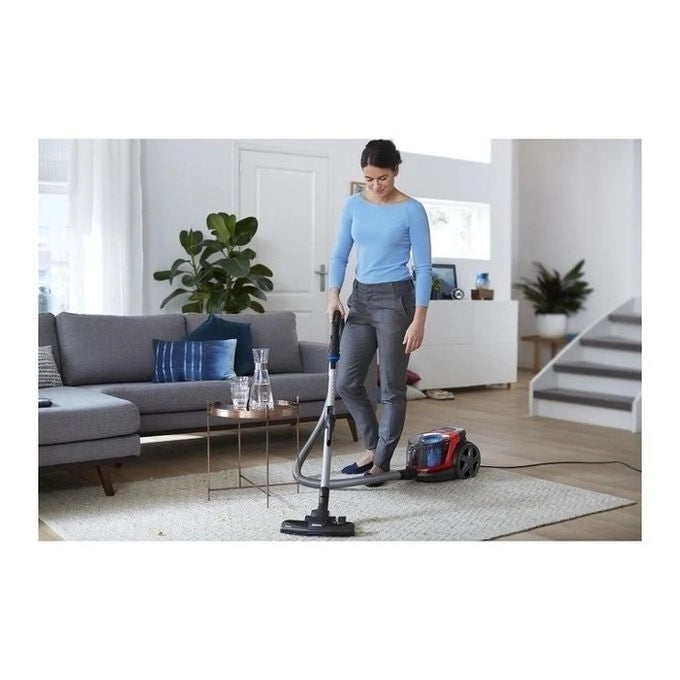 Philips FC9330-09 PowerPro Compact Aspirapolvere senza sacco PowerCyclone 5 1,5 L 650W 79 dB colore Rosso