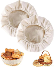 Due pezzi di tela di lino per la preparazione del pane e la cottura del pane, tela per la preparazione del pane e del pane cotto, tela per la cottura del pane, tela per la preparazione e cottura del pane, tela per la preparazione del pane (25cm)
