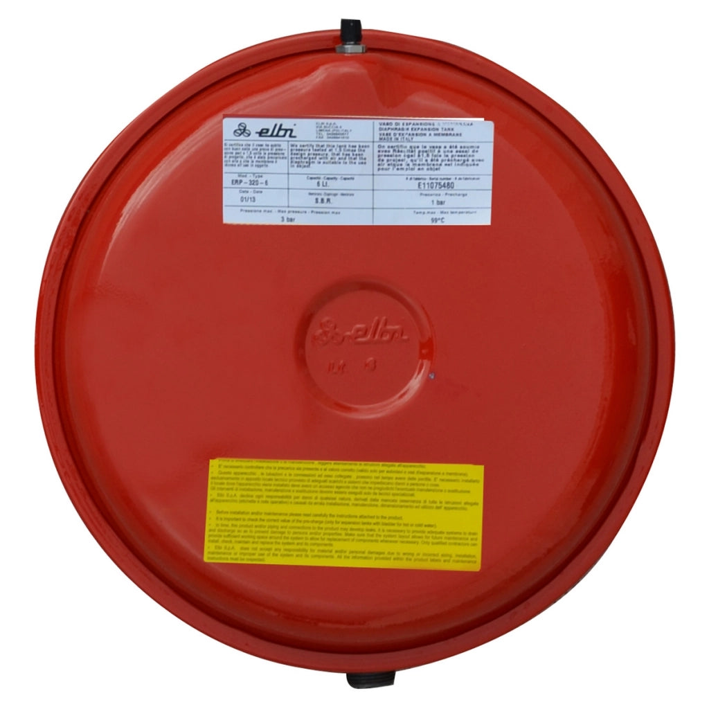 VASO DI ESPANSIONE SERIE ERP LT 8- lt. 8- ELBI- pezzi 1