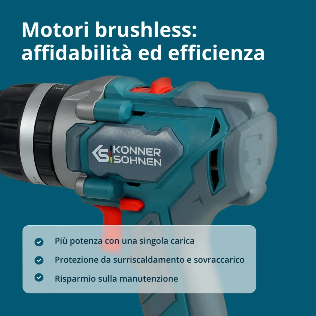 Set Master Senza Fili 2in1 KS IDISD 20V SET 2 PLUS