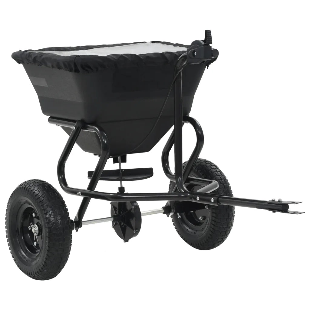 Spargisale Trainabile in PVC e Acciaio 125x74x79 cm 45 L cod mxl 76401