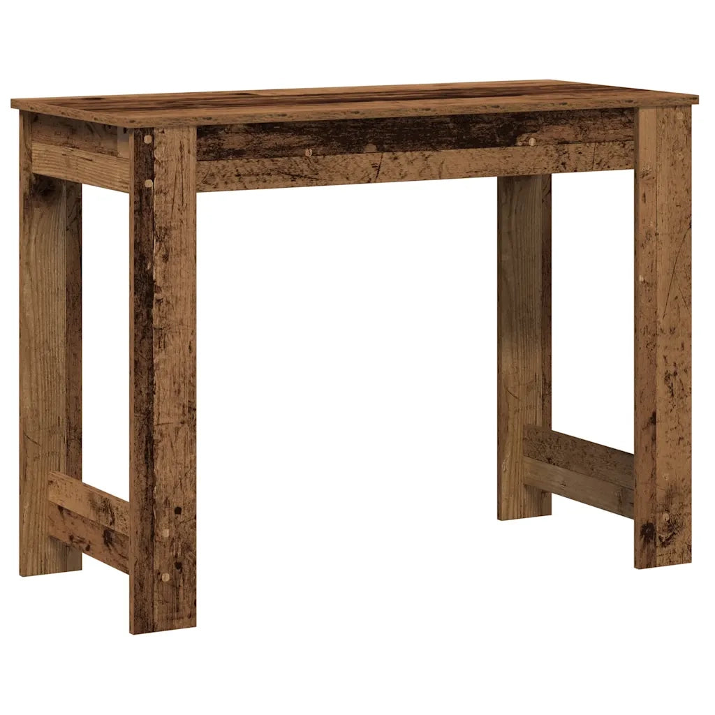 Scrivania Legno Vecchio 100x45x75 cm in Legno Multistrato 860434