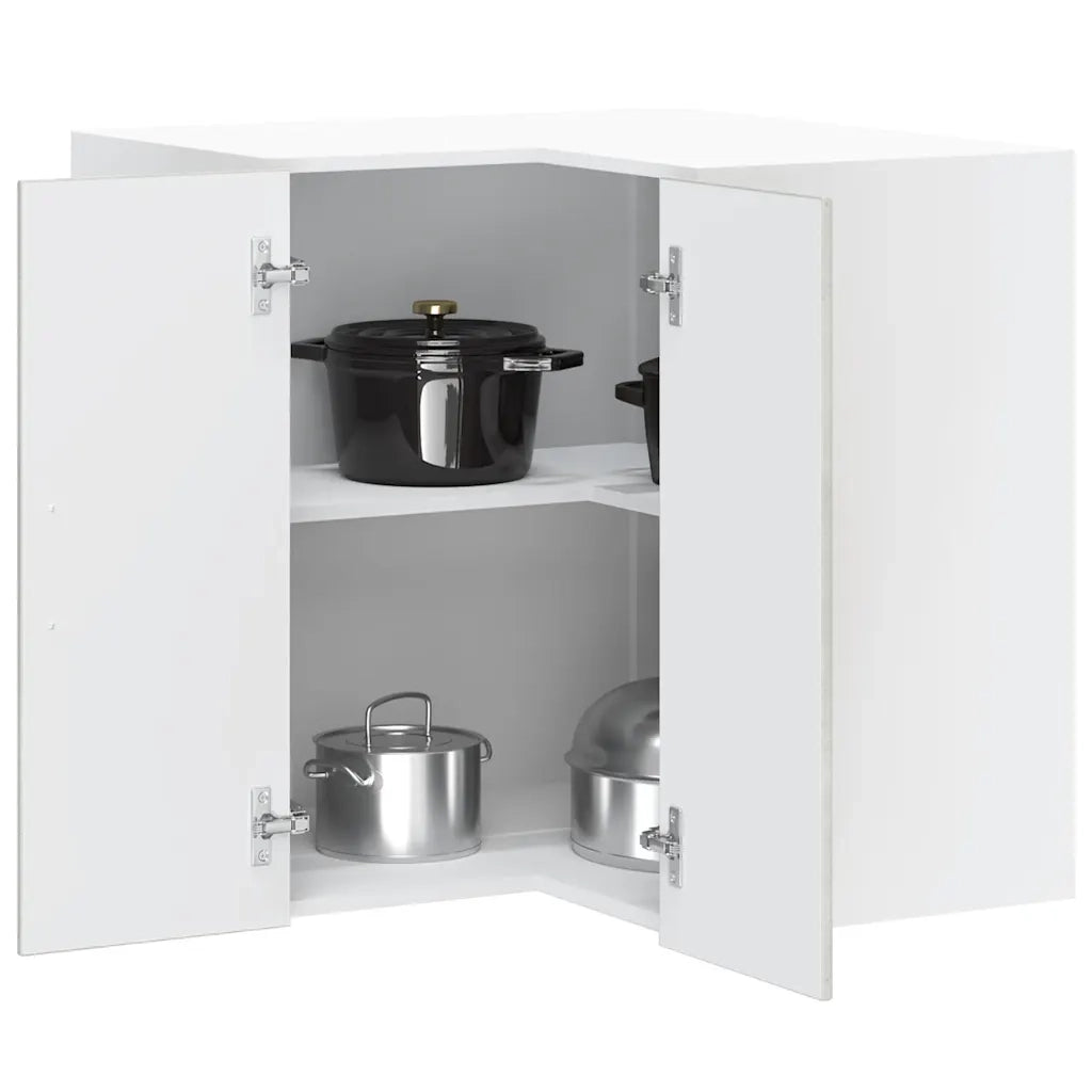 Pensile da Cucina ad Angolo Porto Grigio Cemento in Truciolato 854101