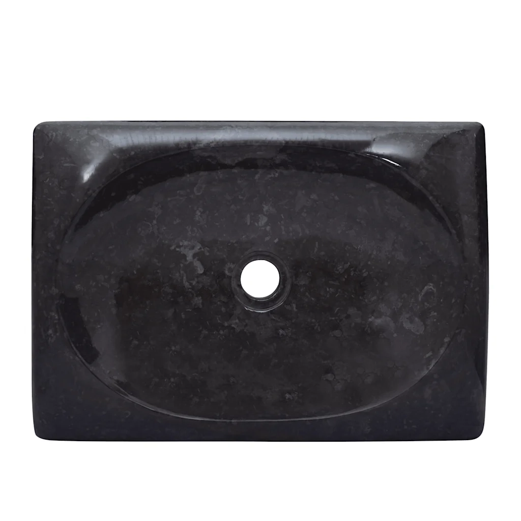 Lavandino Nero 50x35x10 cm in Marmo 149166