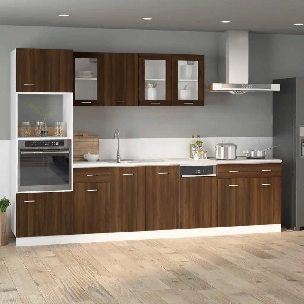 Mobile con Cassetto “Lyon” Rovere Marrone 40x46x81,5 815572