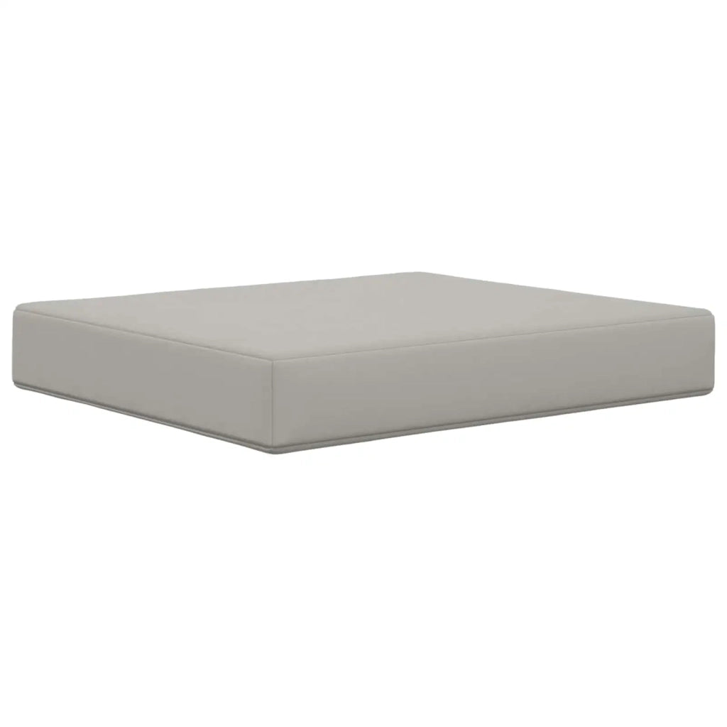Cuscino per divano da esterno 2 pcs Grigio Poliestere