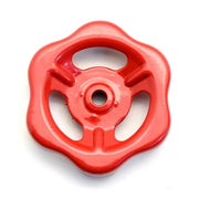 VOLANTINO IN LAMIERA VERNICIATA PER RUBINETTO IDRANTE- DN 45 1?1/4 - 1?1/2- MANFR- pezzi 1