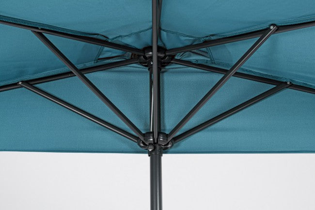 Ombrellone da Giardino 2,7 m Palo Ø36 mm Kalife Mezzaluna Cloud in Alluminio