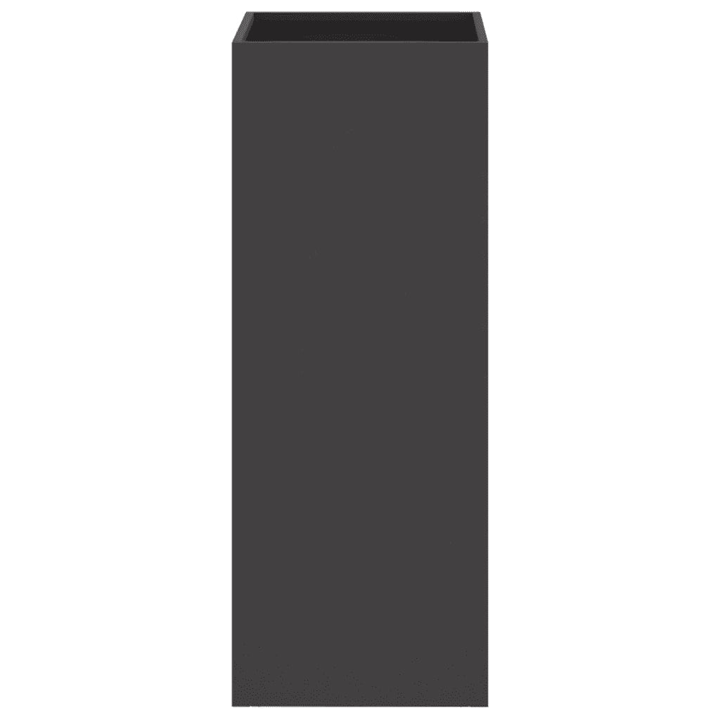 Fioriera Nera 32x29x75 cm in Acciaio 841571