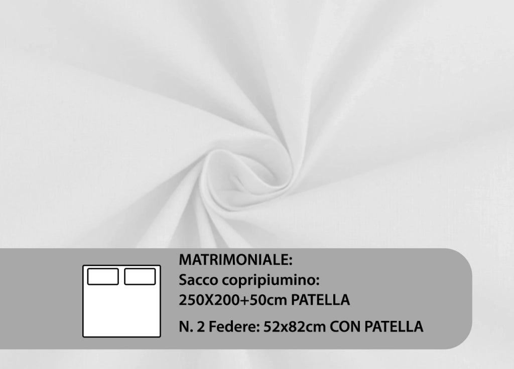 Copripiumino Tinta Unita Bicolor 100% Puro Cotone Made In Italy Doubleface CN - Matrimoniale - Sabbia-Corda